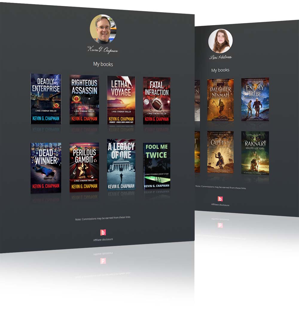 Booklinker personalized collections
